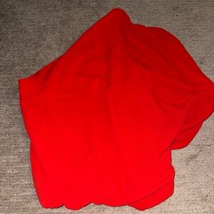 Red VICI One Shoulder Top